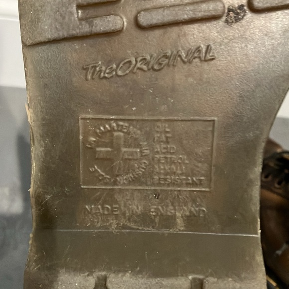 Brown doc Martens size 39 (8 women’s) - Picture 4 of 5